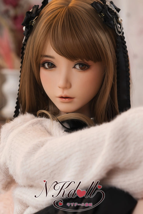 ハイブリッドラブドールシリコンヘッドとTPEボディダッチワイフ-nkdollshop